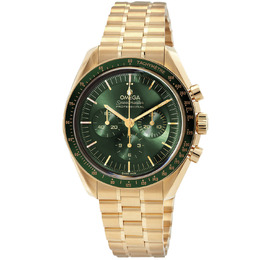 Omega Speedmaster Moonwatch Chronograph Hand Wind Chronometer Green Dial Mens Watch 310604250