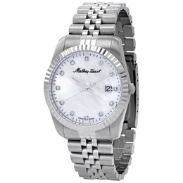 Mathey-Tissot Mathey II Quartz Crystal Mother of Pearl Dial Mens Watch h710ai