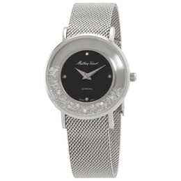 Mathey-Tissot Electra Quartz Diamond Black Dial Ladies Watch d983san