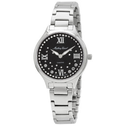 Mathey-Tissot Nicole Diamond Quartz Black Dial Ladies Watch d985san