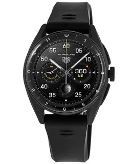 Tag Heuer Connected Calibre E4 - 42mm Digital Dial Rubber Strap Men's Watch sbr8081.bt6299