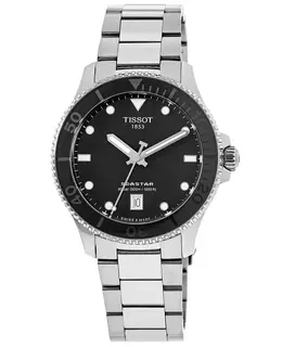 Tissot Seastar 1000 - Black Dial Steel Men's Watch (Model T120.410.11.051.00)