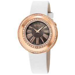 Gevril Gandria Mother of Pearl Dial Ladies Watch 12252-1