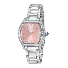 Porsamo Bleu Celine Quartz Pink Dial Ladies Watch 1002BCES