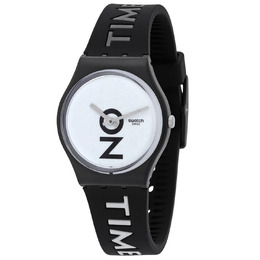 Swatch gb328 Always There Quartz White Dial Unisex Watch