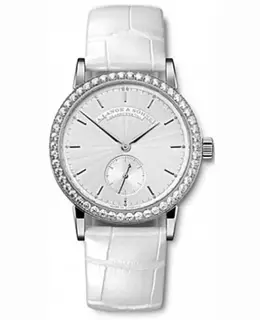 A. Lange & Sohne Silver Dial 18kt White Gold Diamond Women's Watch 835.030