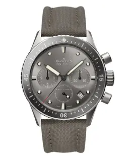Brand New Authentic Blancpain Fifty Fathoms Bathyscaphe Flyback Chronograph Men's Watch Model 5200-1210-G52A