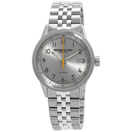 Raymond Weil Freelancer Automatic Silver Dial Mens Watch Reference 2734-ST-05650