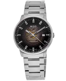 Mido Commander Gradient Automatic Steel Watch - Model M021.407.11.411.00