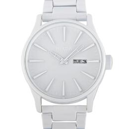 Nixon Sentry SS Quartz Silver Dial Unisex Watch A356-126-00