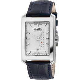 Gevril Manhattanhenge Automatic White Dial Mens Watch 371.60.62