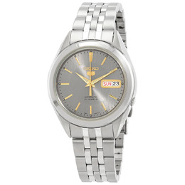Seiko 5 Automatic Grey Dial Mens Watch snkl19k1
