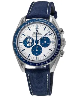 Omega Speedmaster 50th Anniversary Silver Snoopy Award Men's Watch Model: 310.32.42.50.02.001