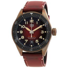 Tag Heuer Autavia Automatic Red Dial Mens Watch wbe5192.fc8300