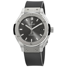 Hublot Classic Fusion Automatic Grey Dial Ladies Watch 565.nx.7071.rx