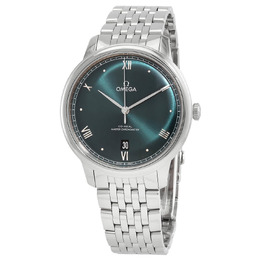 Omega De Ville Automatic Chronometer Green Dial Mens Watch 434.10.40.20.10.001
