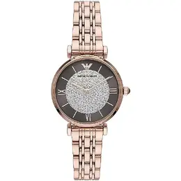 Emporio Armani Ladies Label Gianni T-Bar AR11402