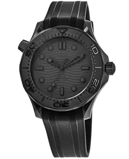 Omega Seamaster Diver 300M Black Black Ceramic Men's Watch 210.92.44.20.01.003