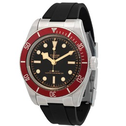 Tudor Black Bay Automatic Chronometer Mens Watch with Black Dial and Steel Strap - Ref: m7941a1a0ru-0002