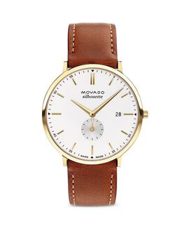 Часы Movado Heritage Calendoplan, 40 мм 4507095 | white/brown