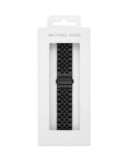 Браслет Michael Kors Apple Watch из нержавеющей стали, черный 4628098 | black