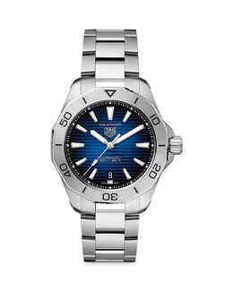 Часы Tag Heuer Aquaracer, 40 мм 4314327 | blue/silver