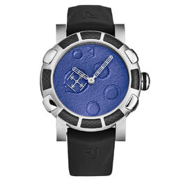 Romain Jerome Moon Dust Automatic Blue Dial Mens Watch RJMDAU.501.10