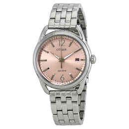 Citizen LTR Eco-Drive Light Pink Dial Ladies Watch (Article No. FE6080-71X)