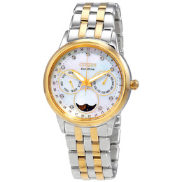 Citizen Eco-Drive Calendrier Chronograph Diamond Ladies Watch FD000451D
