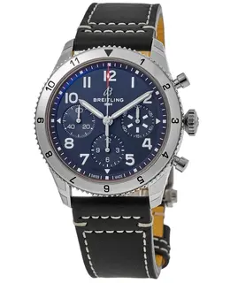 Model A233801A1C1X1 Breitling Classic Avi Chronograph 42 Tribute to Vought F4U Corsair Blue Dial Men's Watch
