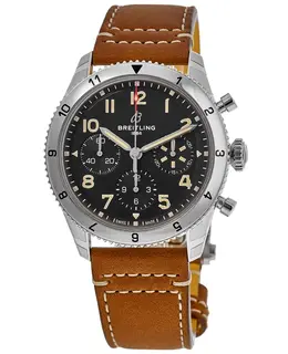 Breitling Classic Avi Chronograph A233803A1B1X1 - P-51 Mustang Black Dial Men's Watch
