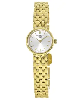 Tissot T-Trend Lovely Yellow Gold Tone Women's Watch, Model: T058.009.33.031.00