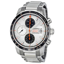 Chopard Grand Prix de Monaco Chronograph Silver Dial Mens Watch 158