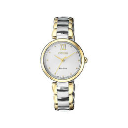 Citizen Eco-Drive White Dial Ladies Watch em0534-80a