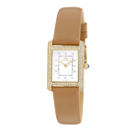 Porsamo Bleu Karolina Ladies Quartz Watch White Dial 1084ckal