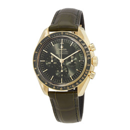 Omega Speedmaster Moonshine Gold Automatic Chronometer Green Dial Mens Watch 310.63.42.50