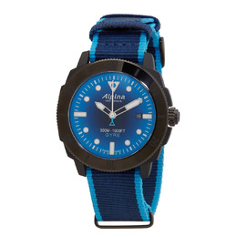 Alpina Alpinia Seastrong Diver Gyre Automatic Blue Dial Mens Watch al-525lnsb4vg6