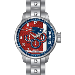 Invicta NFL New England Patriots Mens 45131 GMT Quartz Watch