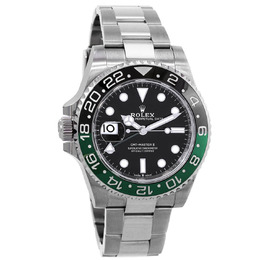 Rolex GMT-Master II Lefty Automatic Black Dial Sprite Bezel Mens Watch 126720vtnr-0001