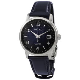 Seiko Presage SRPE43 Mens Automatic Blue Dial Watch