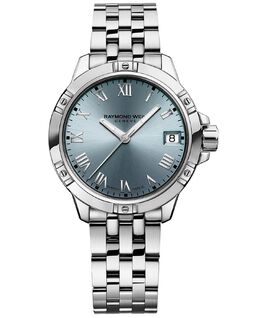 Женские швейцарские часы Tango Classic с браслетом из нержавеющей стали, 30 мм Raymond Weil, синий 14390463 | blue