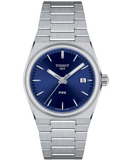 Часы-унисекс PRX с серебристым браслетом из нержавеющей стали, 35 мм Tissot, серебро 13779647 | silver