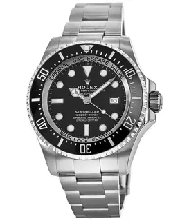 Rolex Sea-Dweller DEEPSEA D-Black Dial Stainless Steel Men's Watch - Model M126660-0001