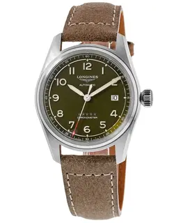 Longines Spirit Automatic Green Dial Men's Watch, Model L3.810.4.03.2