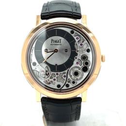 Pre-owned Patek Philippe Altiplano Mens Watch Silver Dial G0A43120