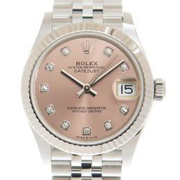 Rolex Datejust 31 Automatic Diamond Pink Dial Ladies Watch - Ref: 278274PDJ