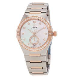 Omega Constellation Automatic Chronometer Diamond Mother of Pearl Dial Ladies Watch 131.25.34.20.55.001