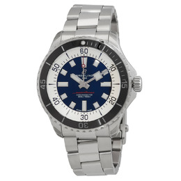 Breitling Superocean Automatic Chronometer Blue Dial Watch a17376211c1a1