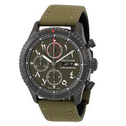 AVIATOR 8 Chronograph Automatic Chronometer Green Dial Mens Watch m133161a1l1x2