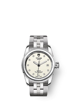 Tudor Glamour Date - Diamond Dial Ladies Watch M51000-0028